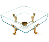Ethnic Square Glass Dish small