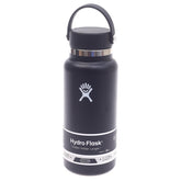 Hydro Flask 32oz Wide Mouth Bottle – Black | Large Insulated Stainless Steel Water Bottle