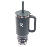 Hydro Flask 40oz All Around Travel Tumbler – Fir | Large Insulated Mug with Straw Lid & Handle