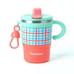 Stainless Steel Tumbler – Check Style (600ml)