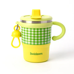 Stainless Steel Tumbler – Check Style (600ml)