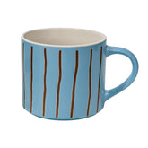 Mug Aesthetic – Blue, Yellow & Pink (400 ml)