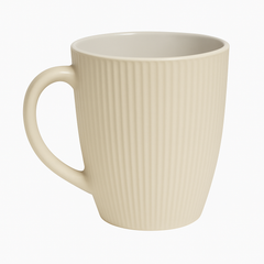 1 pc Ceramic Mug 380ml – Brown, Beige, Light Beige & Purple Variants