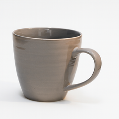 1pc Ceramic Mug 350ml – Color Variants in Blue, Grey, Yellow, Pink, White & Green – Durable Coffee & Tea Cups