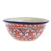 Blue Pottery Bowl.Ceramic.Multi Round