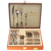 Autumn 24Pcs Cutlery Set DA185 Silver