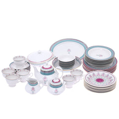 45Pcs Dinner Set Floral Elegance