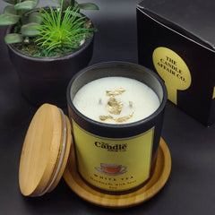 White Tea - Premium Matte Black Jar