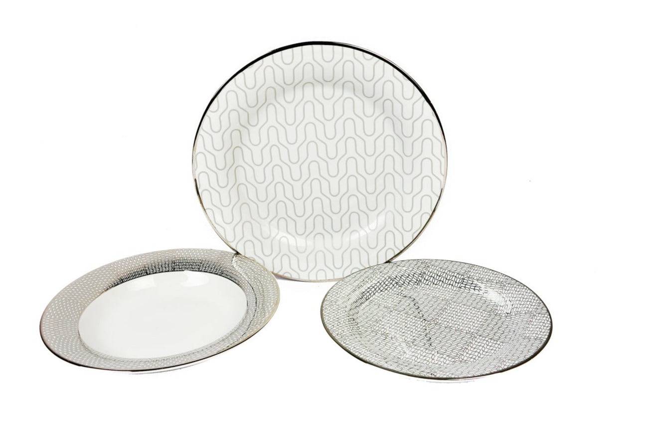 18Pcs Plate Set
