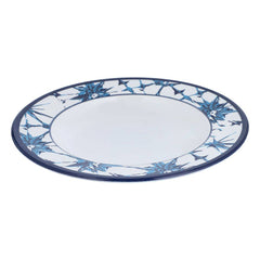 Deep Blue Melamine Plate