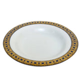 Deep Plate Gold Jaal Blue