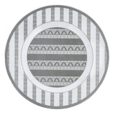 Zig Zag Quarter Plate Melamine