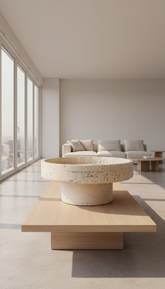 BOWL WITH BASE 12X12X3