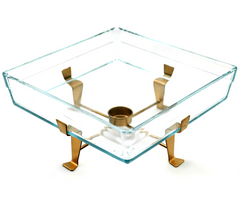 Ethnic Square Glass Dish small