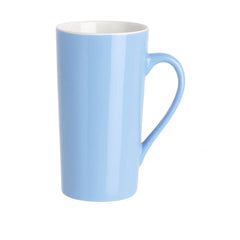 Ceramic Tall Mug 450ml Collection – Red, Blue, Yellow, Pink & Green