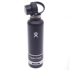 Hydro Flask 24oz Standard Mouth Bottle – Black | Insulated Stainless Steel Water Bottle