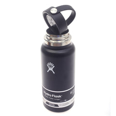 Hydro Flask 32oz Wide Mouth Bottle – Black | Large Insulated Stainless Steel Water Bottle