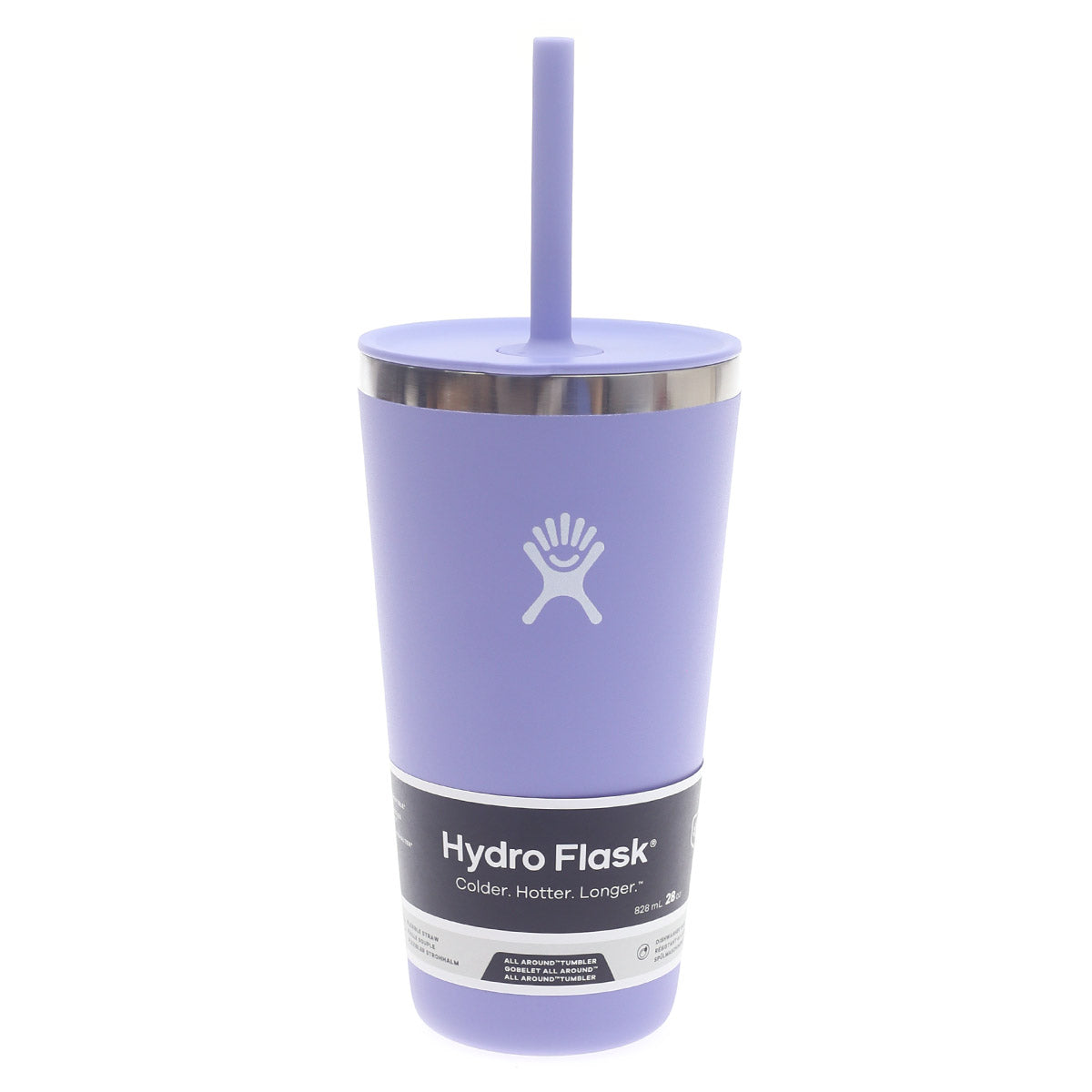 Hydro Flask 28oz All Around Tumbler – Lupine | Insulated Stainless Steel Tumbler with Straw Lid
