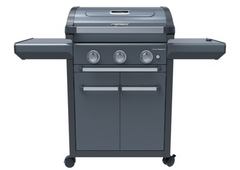 BBQ 3 Series Premium S, Barbecue Gas Grill with 3 Stainless Steel Burners 10.2