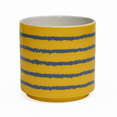 Mug Aesthetic – Blue, Yellow & Pink (400 ml)