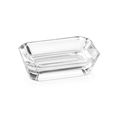 Acrylic Soap Dish 12.5×8.5×3 cm – Clear Bathroom Accessory