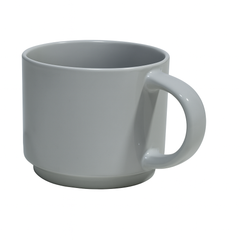 350ML Solid Color Ceramic Mug – White, Green, Grey & Pink Variants