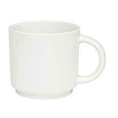 350ML Solid Color Ceramic Mug – White, Green, Grey & Pink Variants