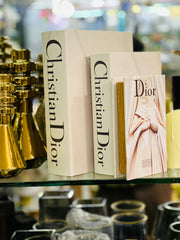 Luxe Leatherite Storage Books