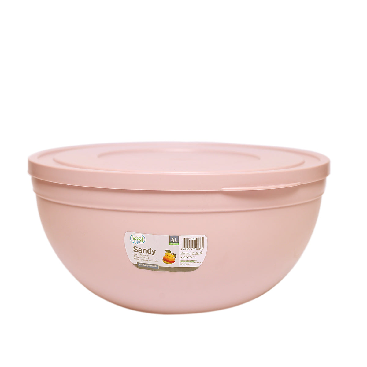 FT 4 LT SANDY HIGH FROSTED BOWL..03-1258