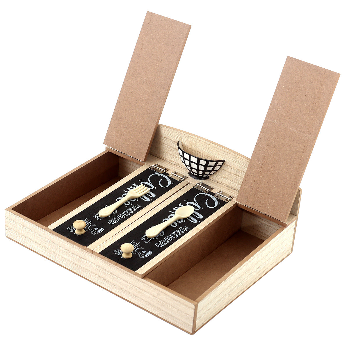 Antique Cutlery Storage.796