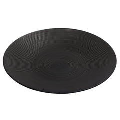 RICE PLATE BLACK LINE 10.5INCH 14499-6