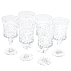 6Pcs S.Stem Glass Set 3207