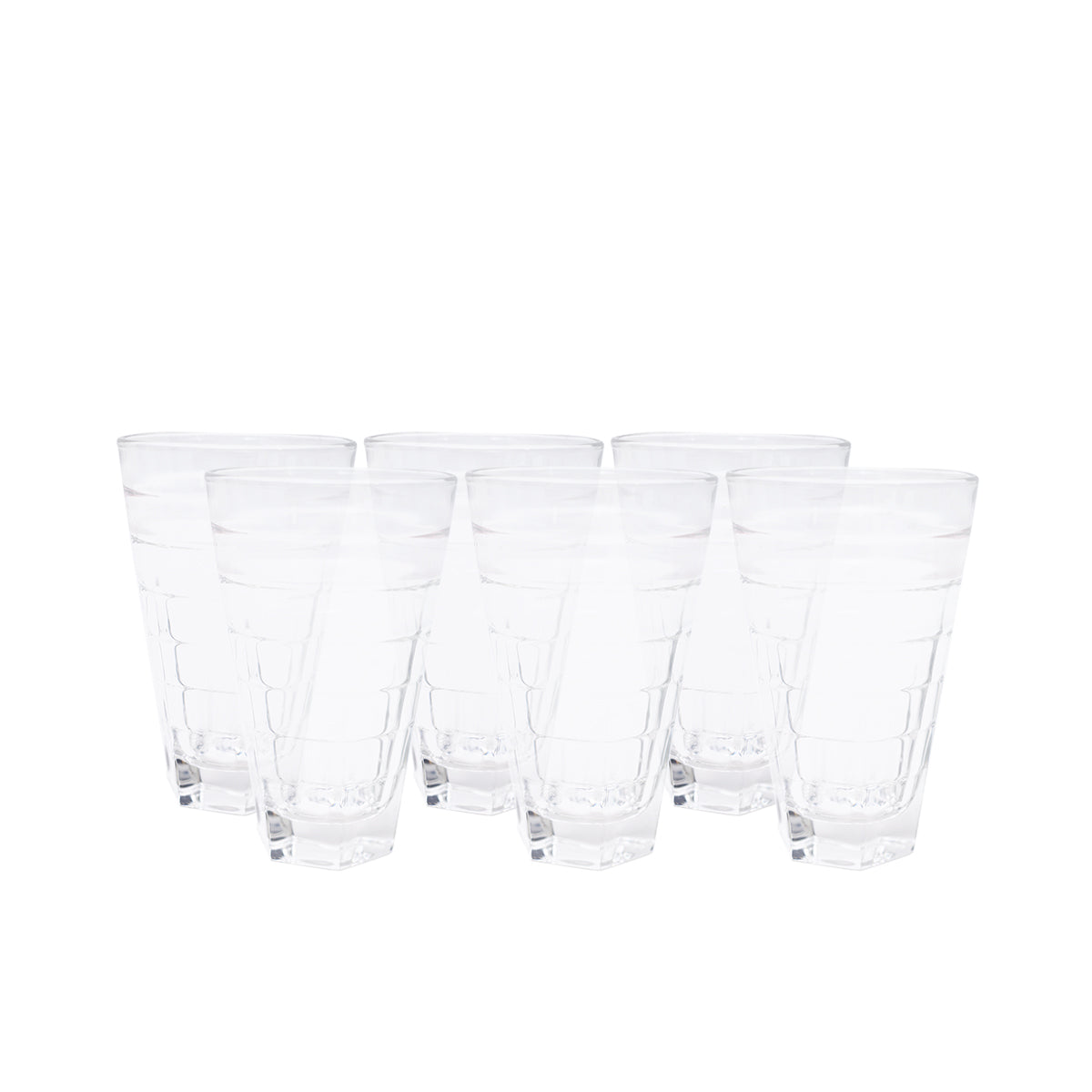 6PCS BAGUETTE TUMBLERS SET HB 66425M - Habitt