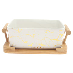 Salad Bowl W/Base JM011