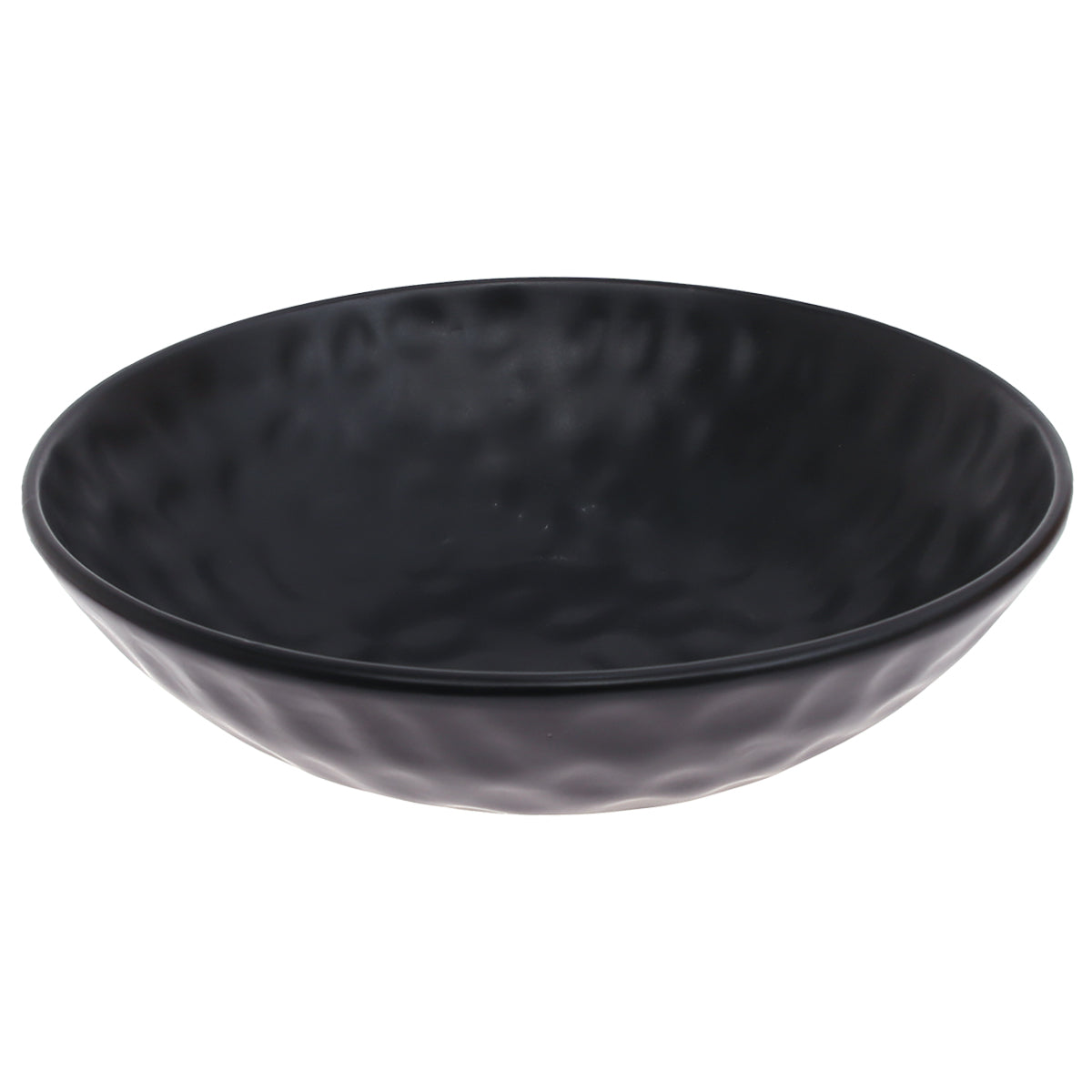 Textured Round Bowl Matt Black GE0012