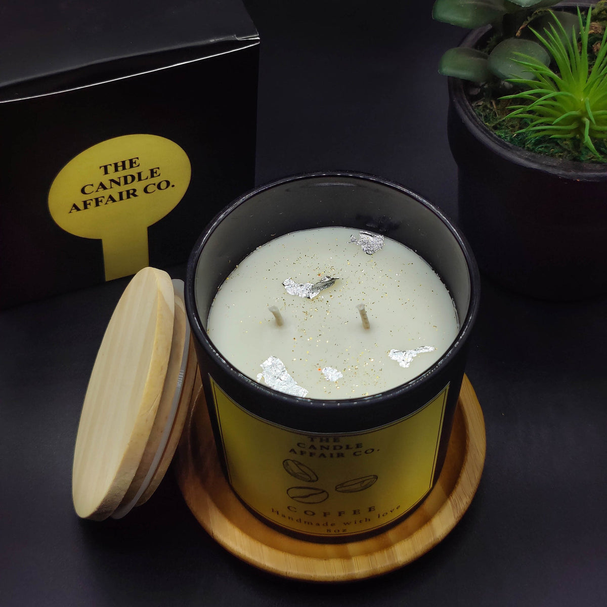 Coffee - Premium Matte Black Jar