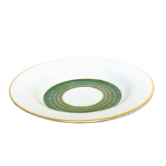 Deep Plate Arch Aqua Green