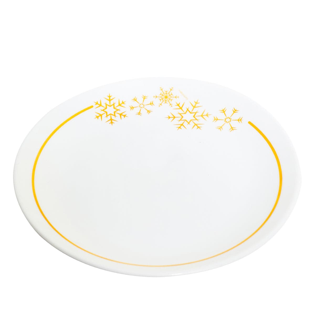 SNOWFLAKES QUARTER PLATE 19 CM P3747
