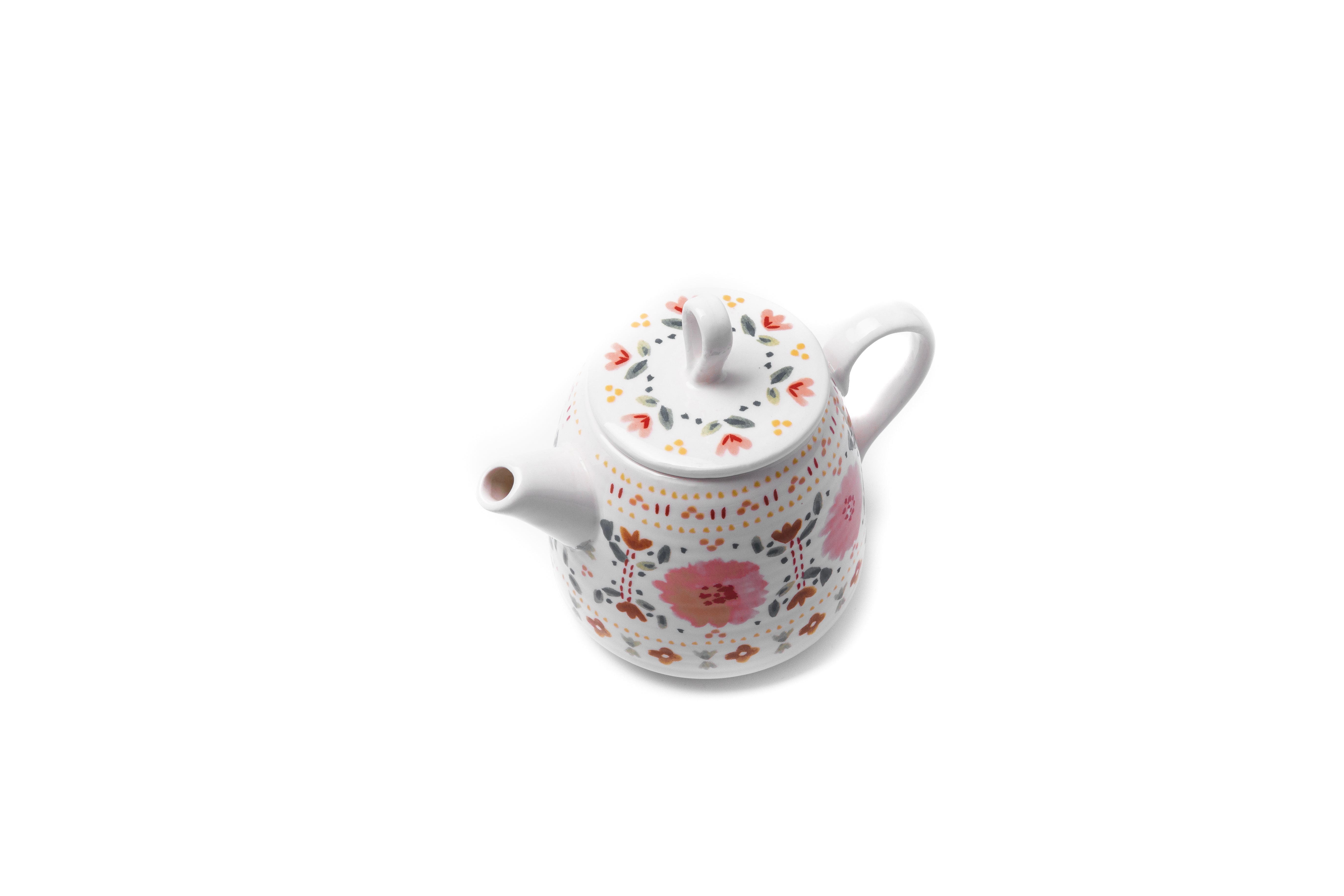 Tea Pot W/Saucer Ecology.180ml - Habitt