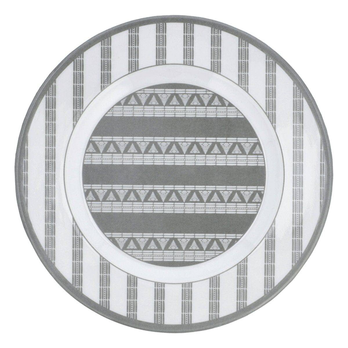 Zig Zag Quarter Plate Melamine