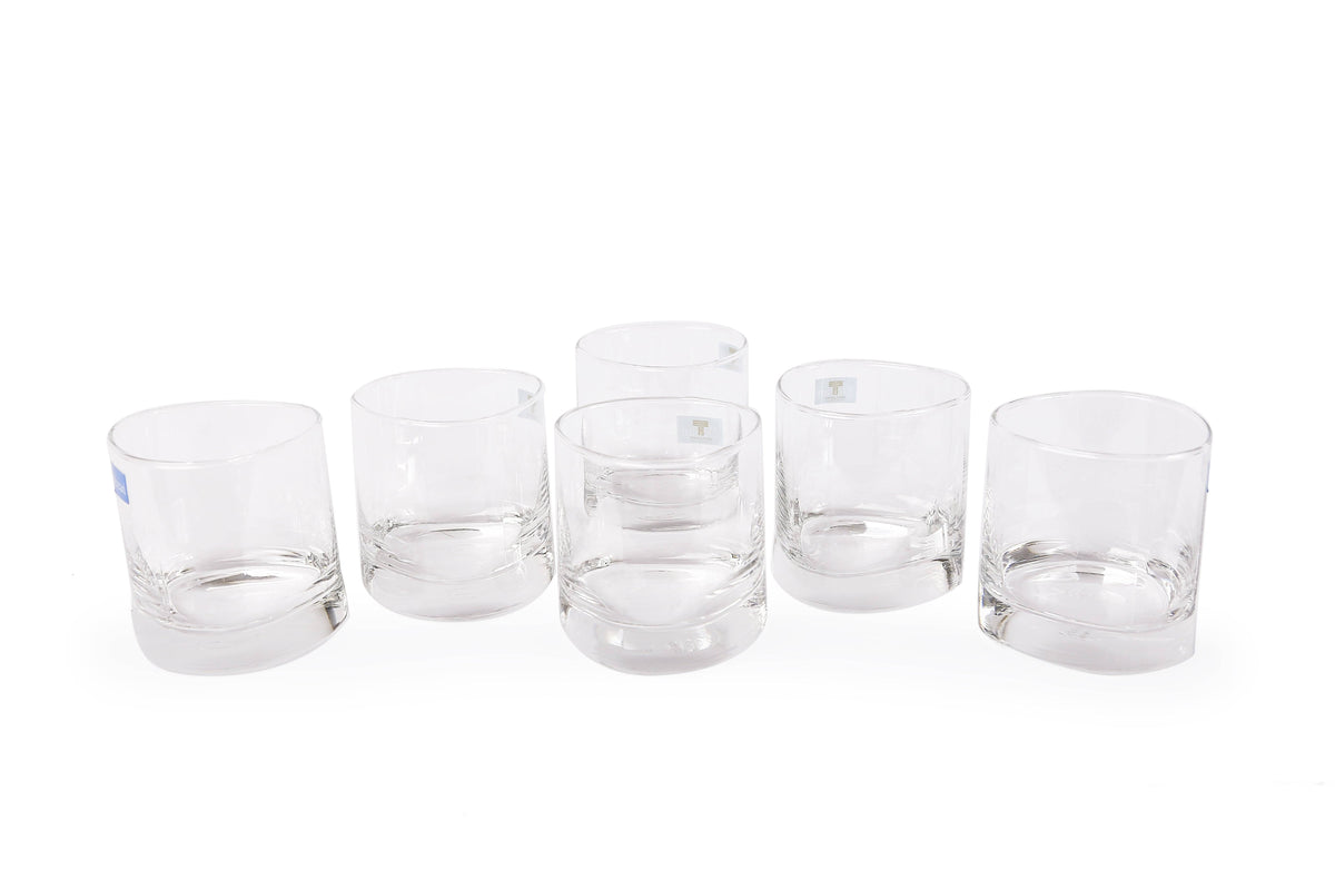 6Pcs Glass Set Trinity Rock (B19811) - Habitt