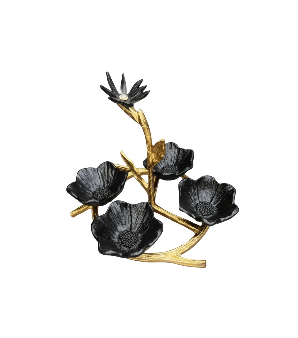 Damascus Crown With Stem