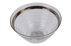 BAGUETTE BOWL WITH PLATINUM 25CM 65272M