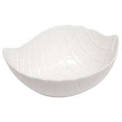MINT LEAF SALAD BOWL.WHITE
