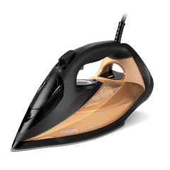 Philips 7000 Series HV Steam Iron Black/Gold DST7040/86