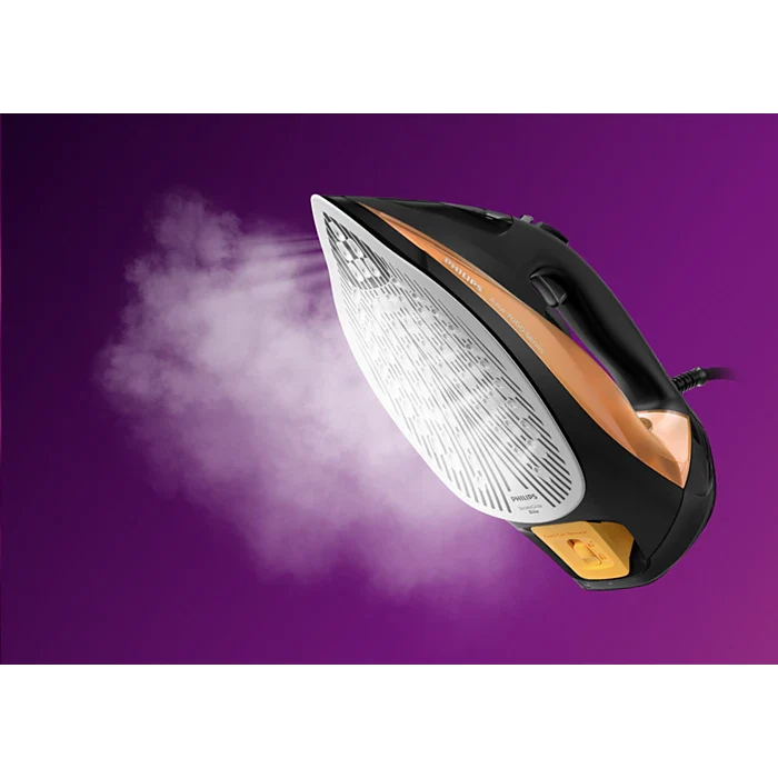 Philips 7000 Series HV Steam Iron Black/Gold DST7040/86