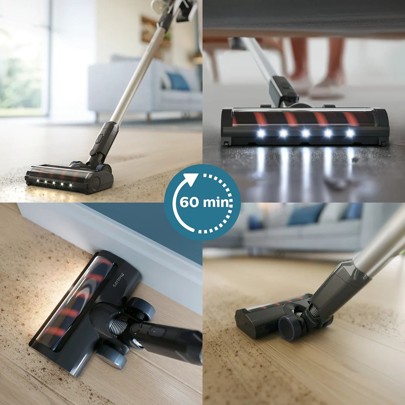 Philips 3000 Series Cordless Vacuum XC3031/61